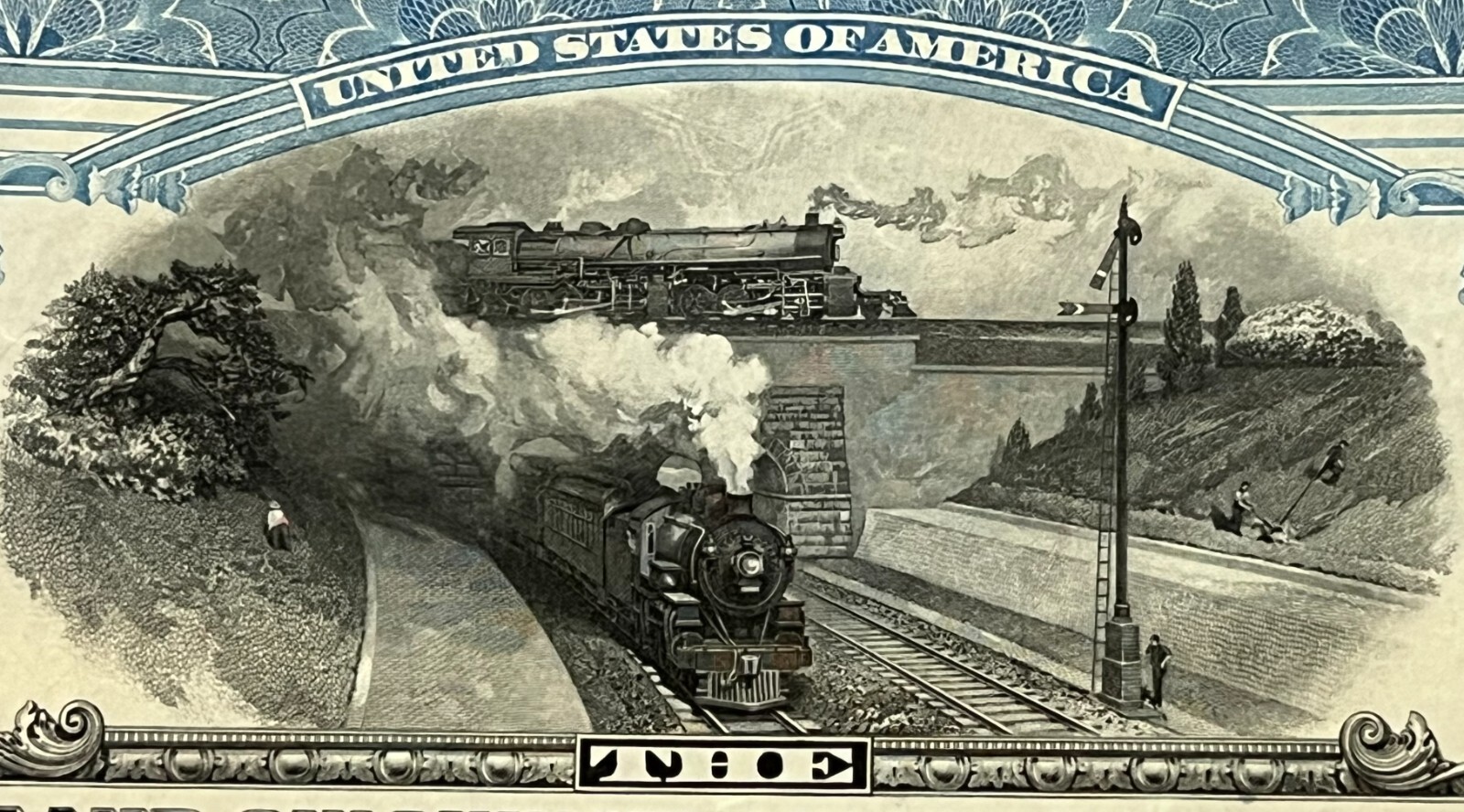 Antique 1927 Cleveland Cincinnati Chicago & St Louis Railway Bond 🚂 Big Four Antique 1927 Cleveland Cincinnati Chicago & St Louis Railway Bond 🚂 Big Four