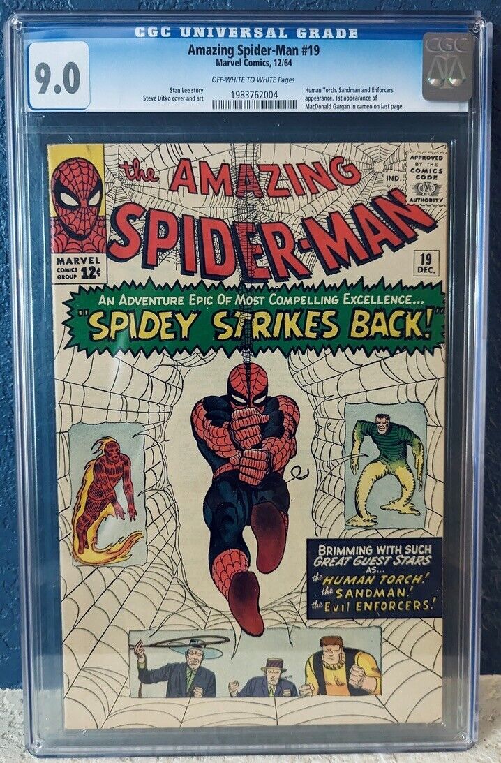 Amazing Spider-Man #19 CGC 9.0 Marvel Comics, 1964