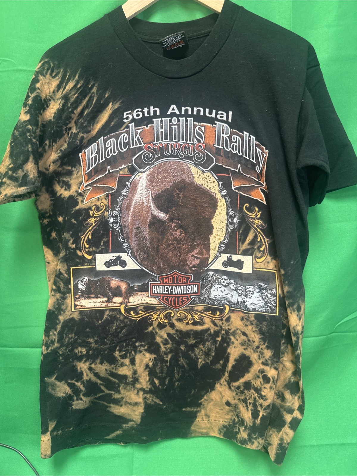 VTG 1996 Harley Davidson Sturgis 56th Black Hills Rally T Shirt Single Stitch M VTG 1996 Harley Davidson Sturgis 56th Black Hills Rally T Shirt Single Stitch M