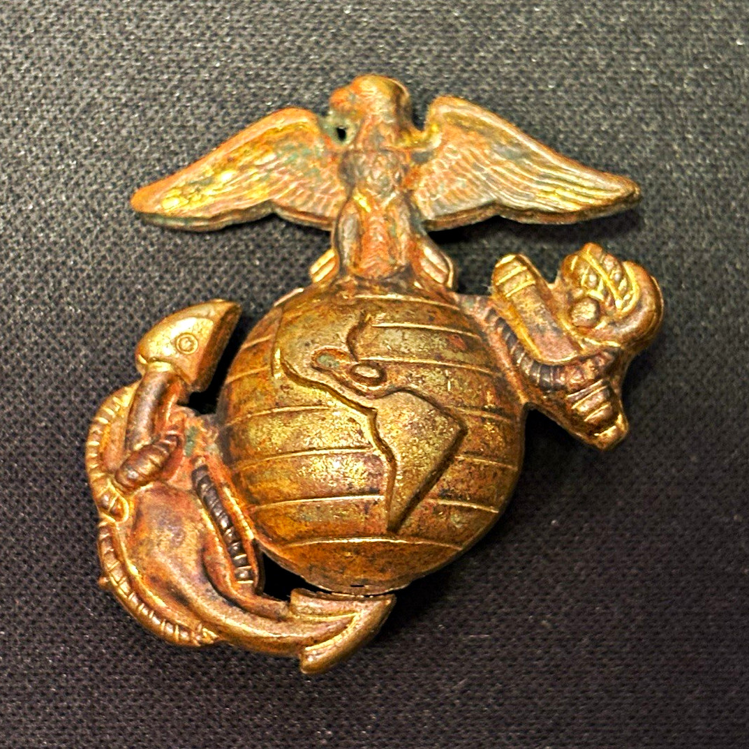 Original WWI USMC M1916 Eagle Globe Anchor EGA – Screwback Cap Original WWI USMC M1916 Eagle Globe Anchor EGA – Screwback Cap
