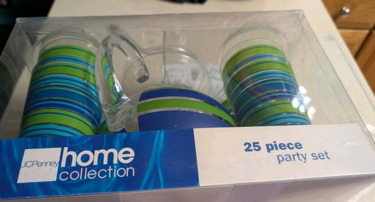 JCPenney Pitcher Party Set Home Collection 25 pieces NEW Vintage JCPenney Pitcher Party Set Home Collection 25 pieces NEW Vintage