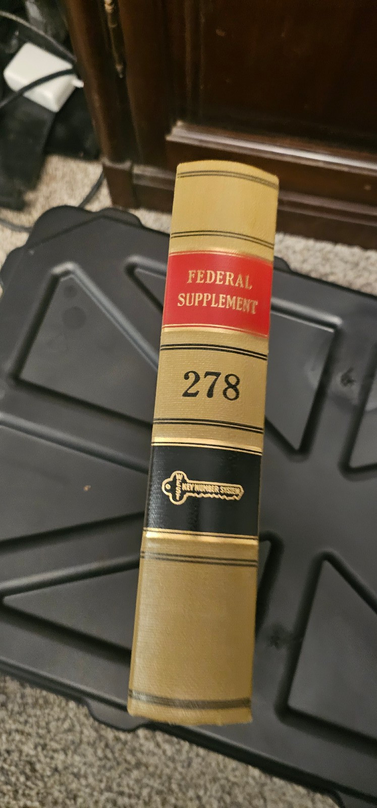 Federal Supplement Volume 278 law reference book Federal Supplement Volume 278 law reference book