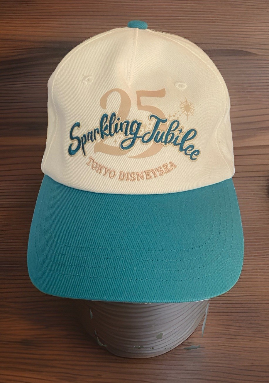 Pre-Order Tokyo Disney Resort 2026 TDS 25th Anniversary Cap Sparkling Jubilee Pre-Order Tokyo Disney Resort 2026 TDS 25th Anniversary Cap Sparkling Jubilee