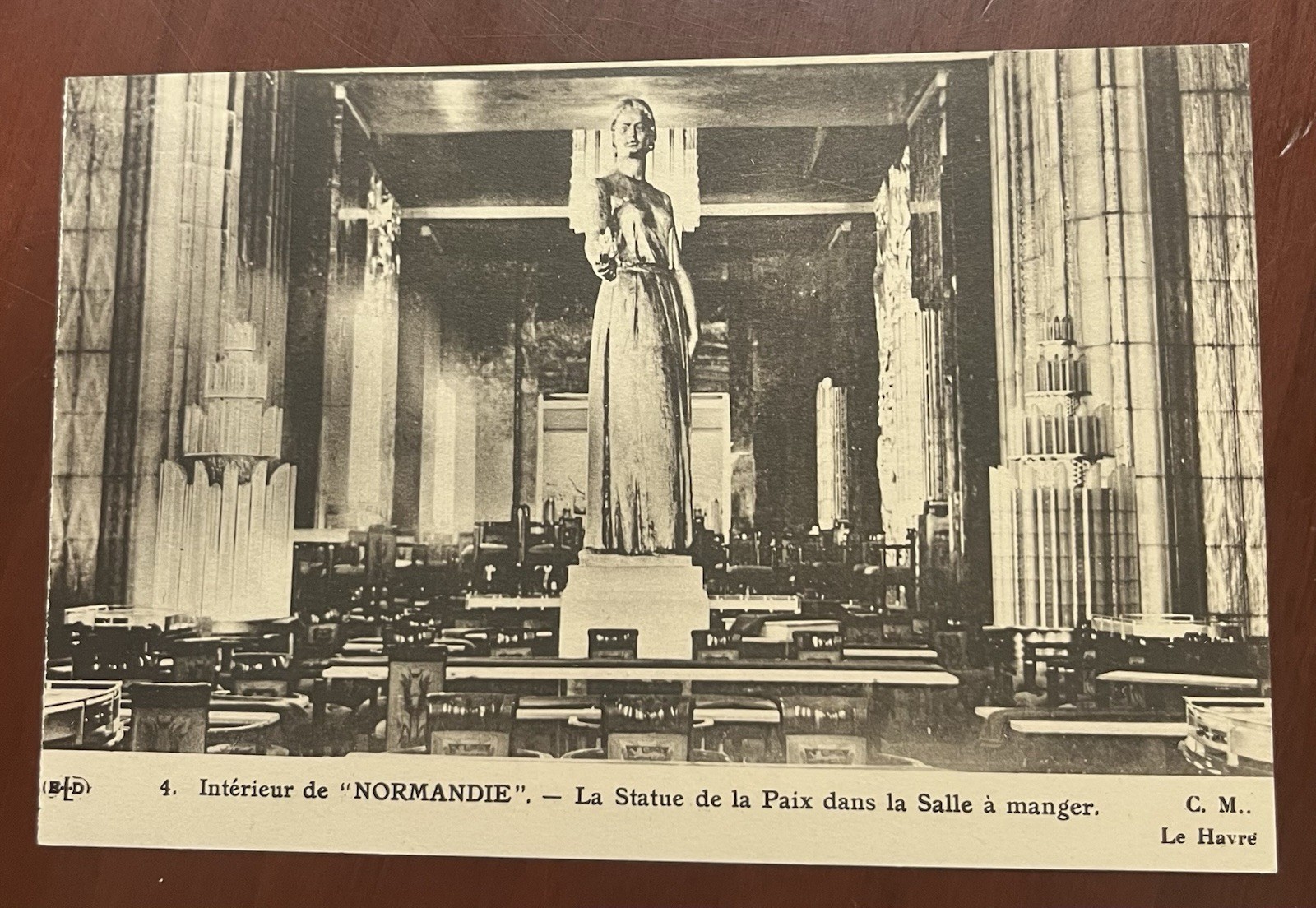 Interior Postcards of The Normandie Interior Postcards of The Normandie