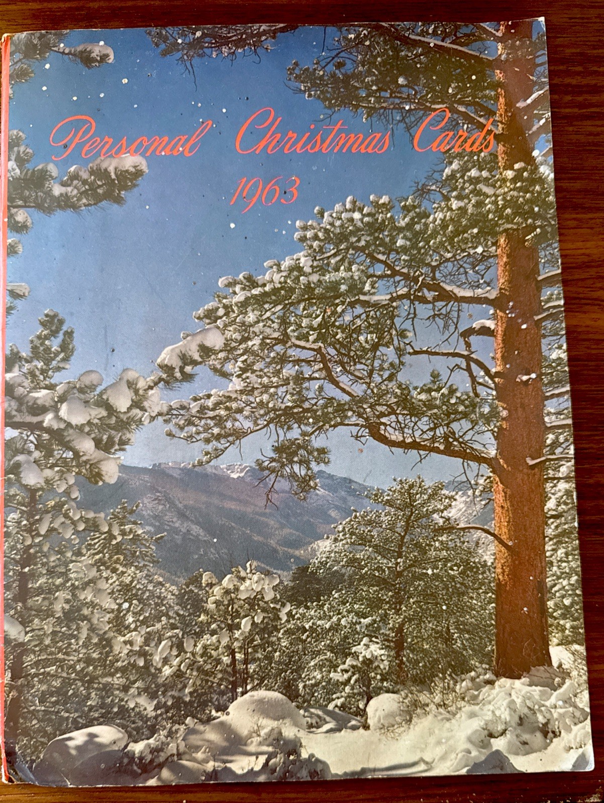 Vintage MCM 1963 Personalized Christmas Cards Sample Book 24 Designs, Embossed, Vintage MCM 1963 Personalized Christmas Cards Sample Book 24 Designs, Embossed,