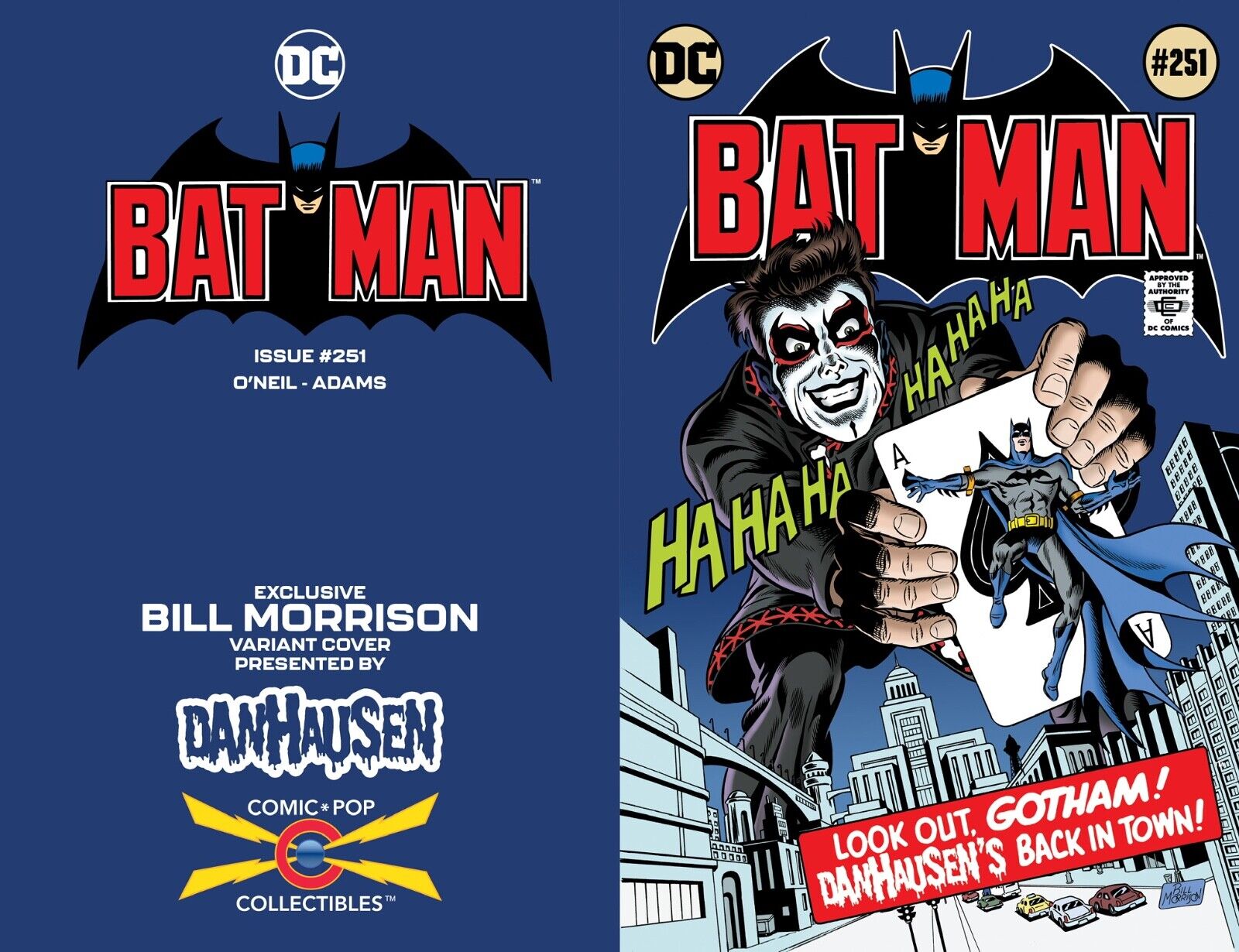 (2023) COMIC POP COLLECTIBLES BATMAN #251 DANHAUSEN VARIANT COVER SHIPS 9/22