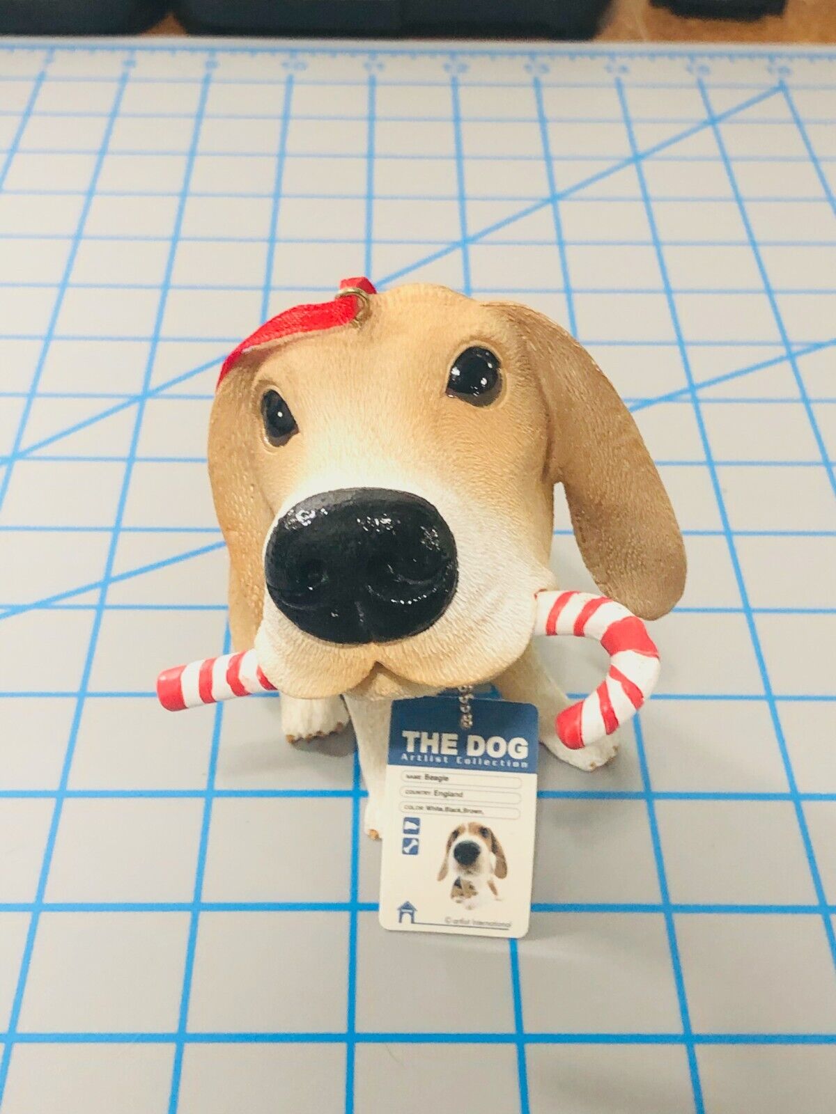 The Dog Artist Collection Beagle Christmas Ornament