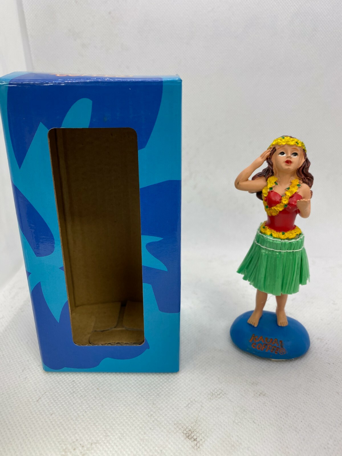 KAUAI COFFEE CAR DASHBOARD HULA GIRL NEW KAUAI COFFEE CAR DASHBOARD HULA GIRL NEW