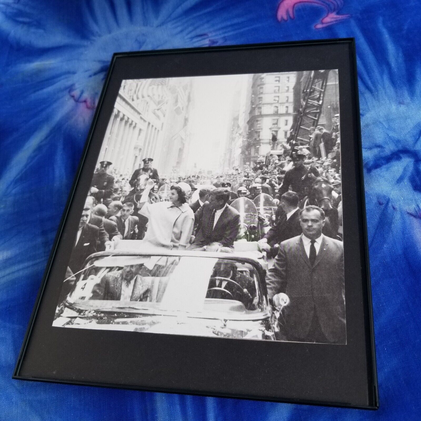 JFK John F Kennedy USA Presidential Parade Jacqueline Kennedy O'Nassis 