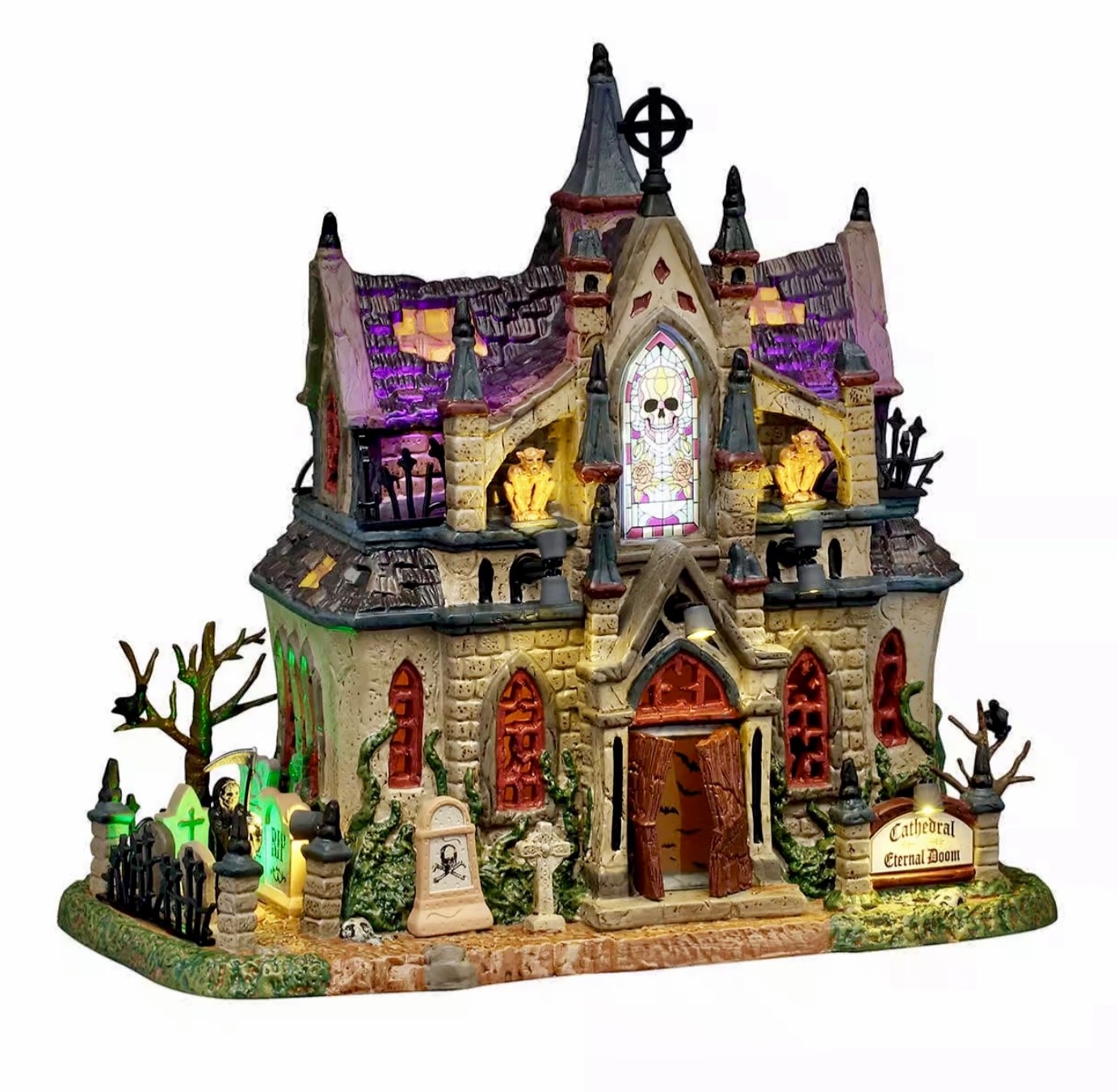 Lemax Spooky Town Halloween "Cathedral of Eternal Doom" Brand New -2026