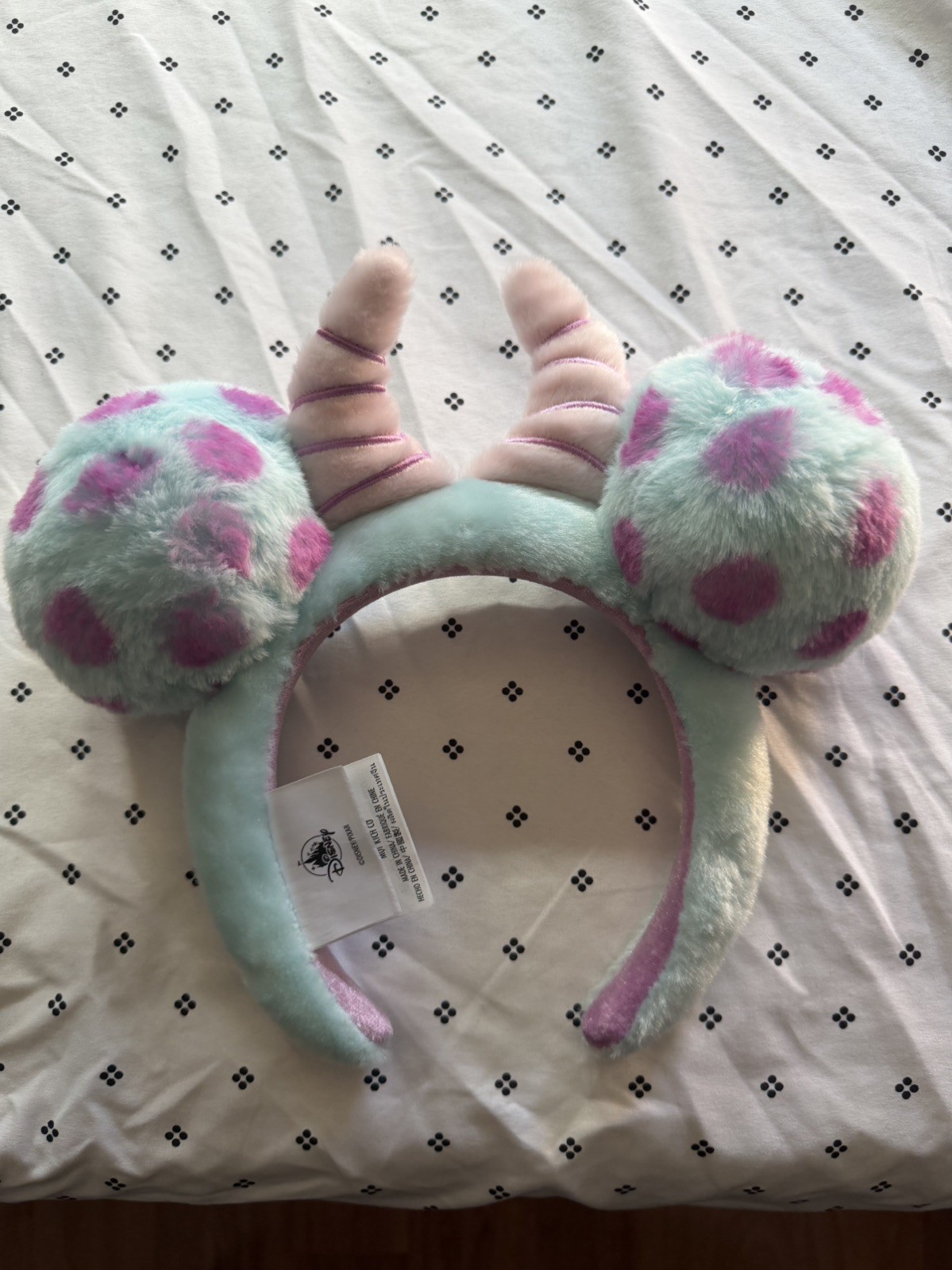BNWT Disney Parks Monsters Inc Sulley Mickey Mouse Ears Headband Adult Size BNWT Disney Parks Monsters Inc Sulley Mickey Mouse Ears Headband Adult Size