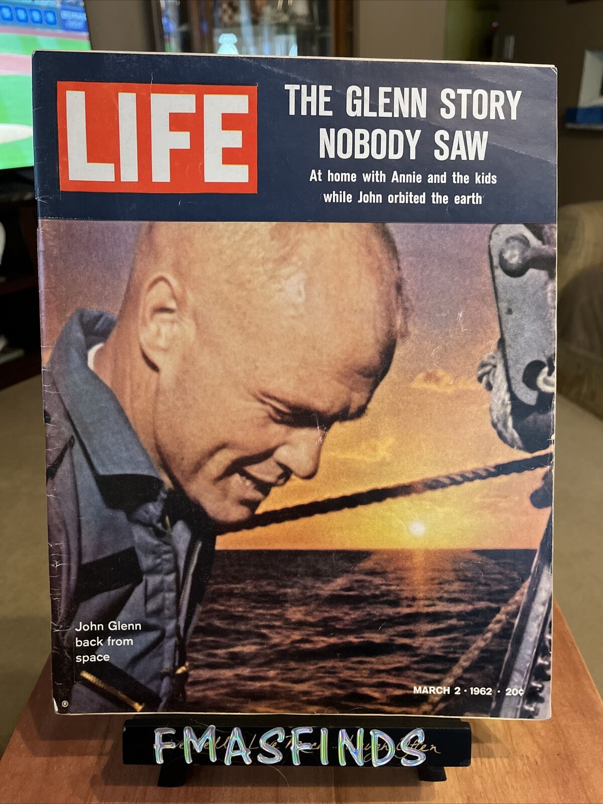 1962 JOHN GLENN NASA ASTRONAUT March 2 LIFE MAGAZINE 