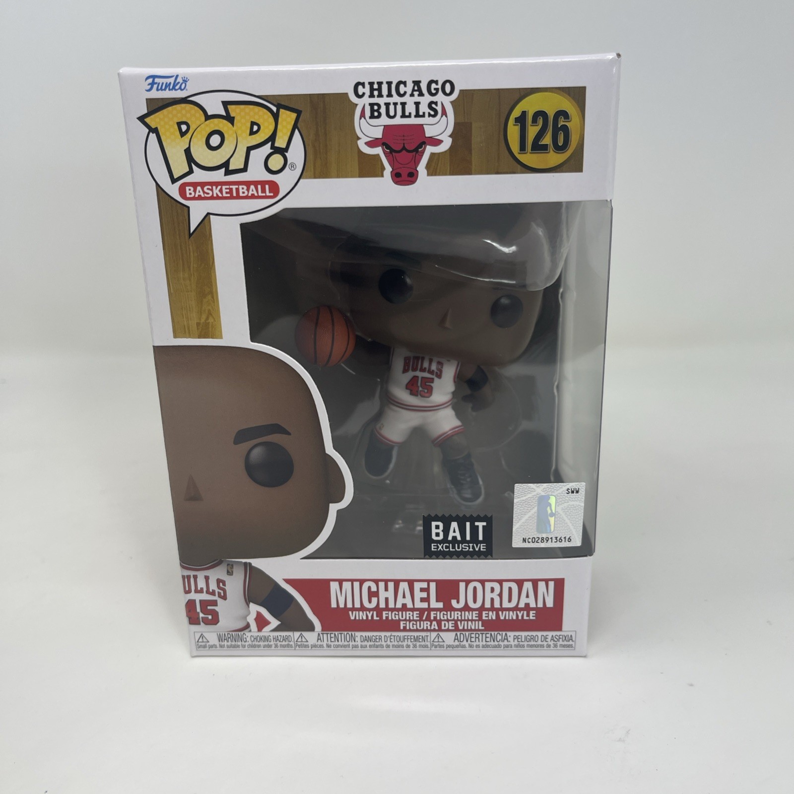 Funko Pop Vinyl: Michael Jordan - Bait (Exclusive) #126 New rare Funko Pop Vinyl: Michael Jordan - Bait (Exclusive) #126 New rare