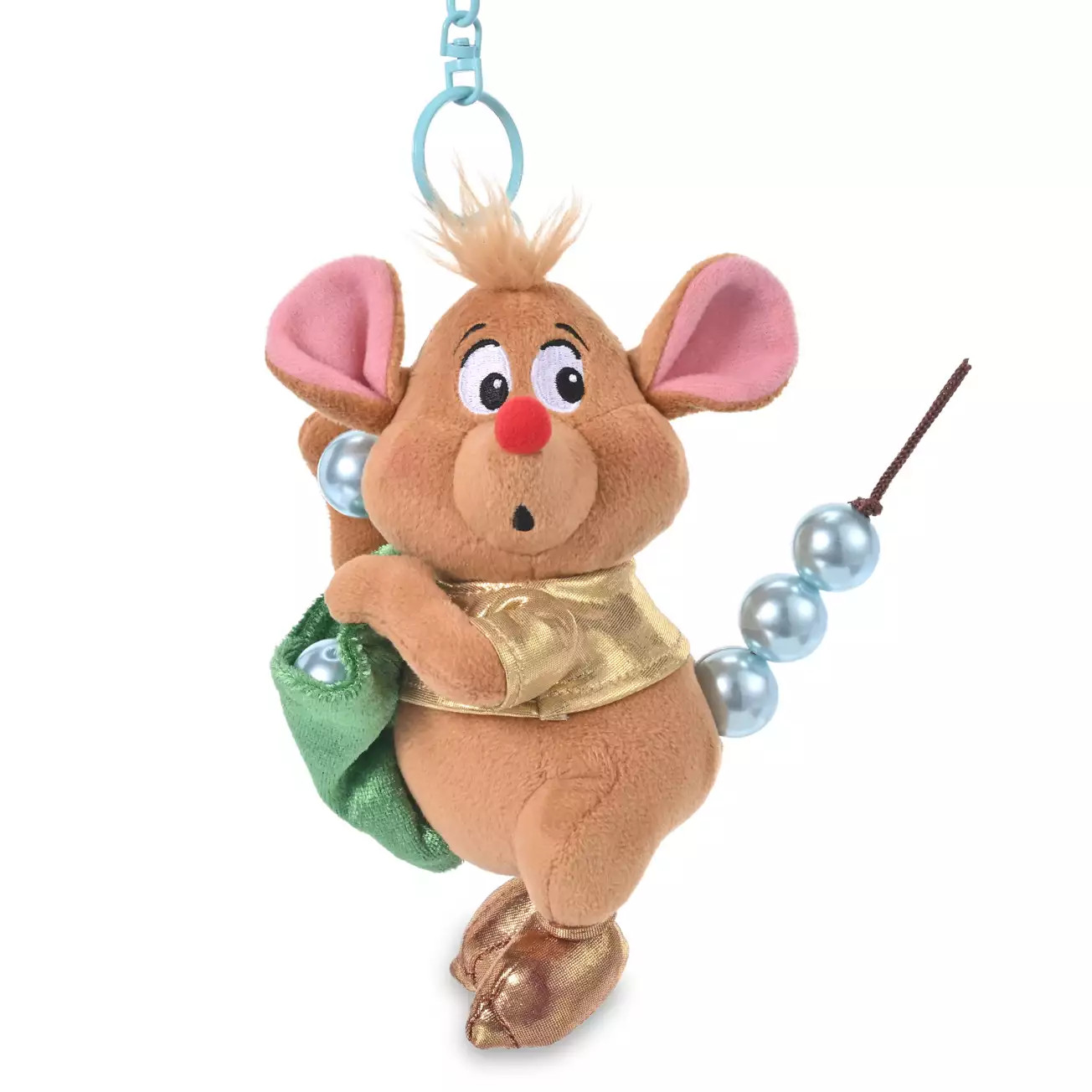 Disney store Japan Tokyo Gus Plush Keychain Blue Pearl Cinderella Friends Disney store Japan Tokyo Gus Plush Keychain Blue Pearl Cinderella Friends