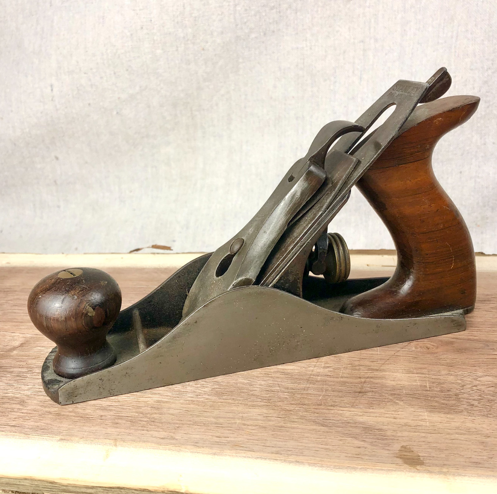 Antique Stanley No. 3, Type 6 Plane circa 1890.  Excellent Unrestored Condition
