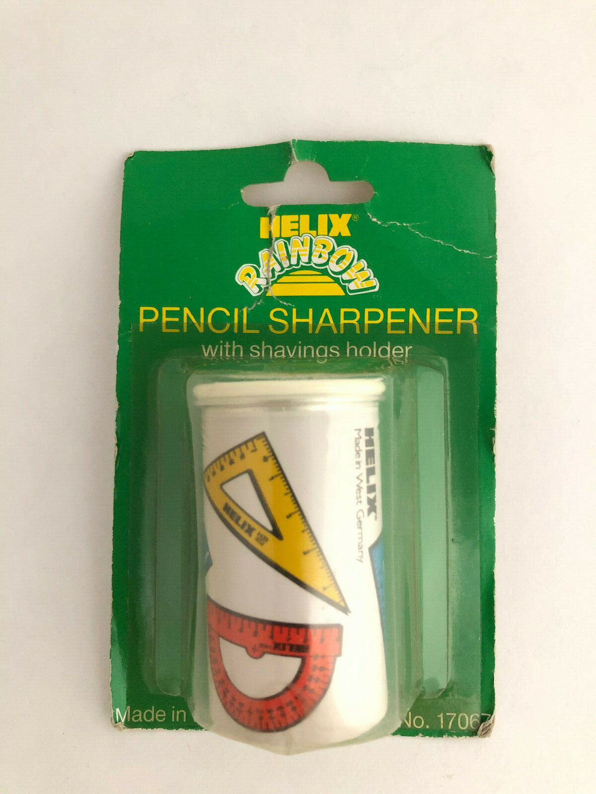 Vintage Helix Rainbow Pencil Sharpener West Germany Vintage Helix Rainbow Pencil Sharpener West Germany