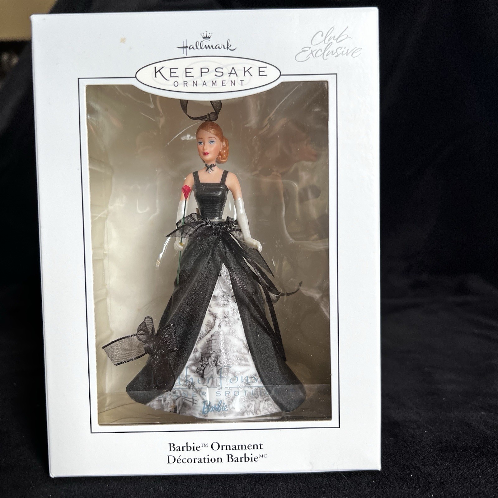 Hallmark Club Exclusive Barbie Ornament Designed By Heather Fonseca - -12-30-68
