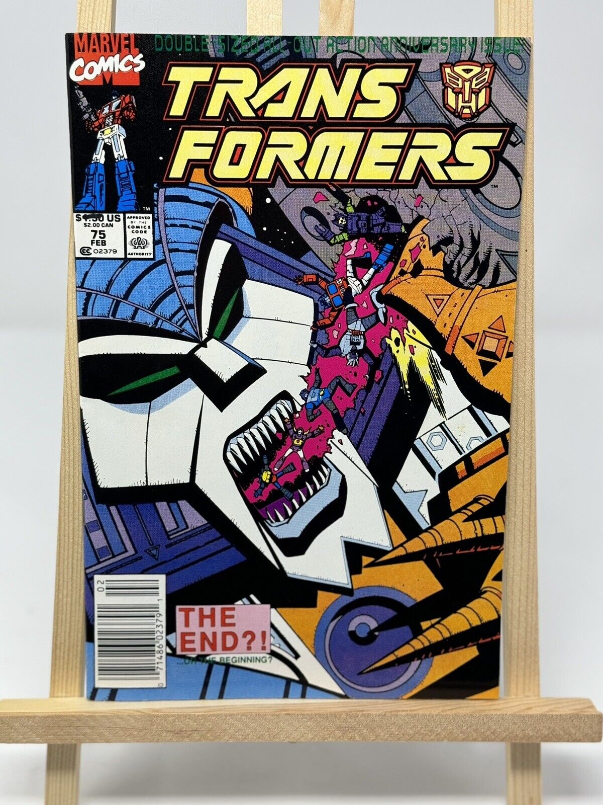 TRANSFORMERS #75 (1991) / Newsstand  / LOW PRINT RUN