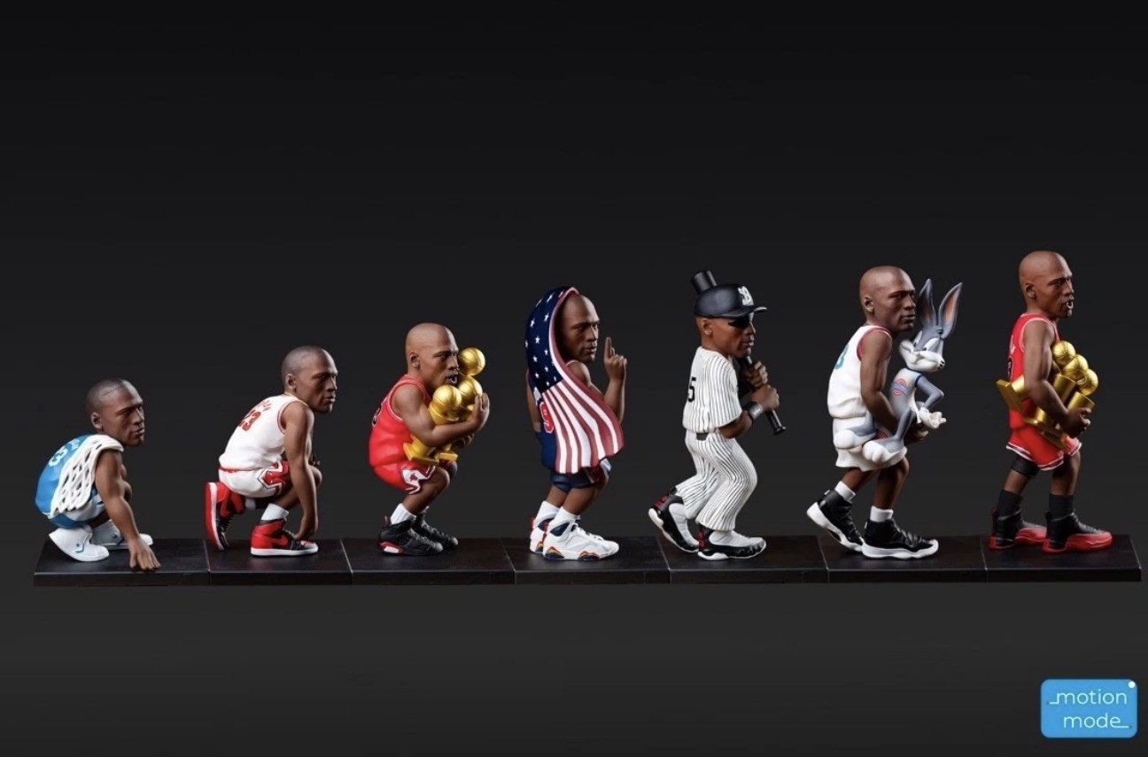 Michael Jordan's Lifetime Figurines Michael Jordan's Lifetime Figurines