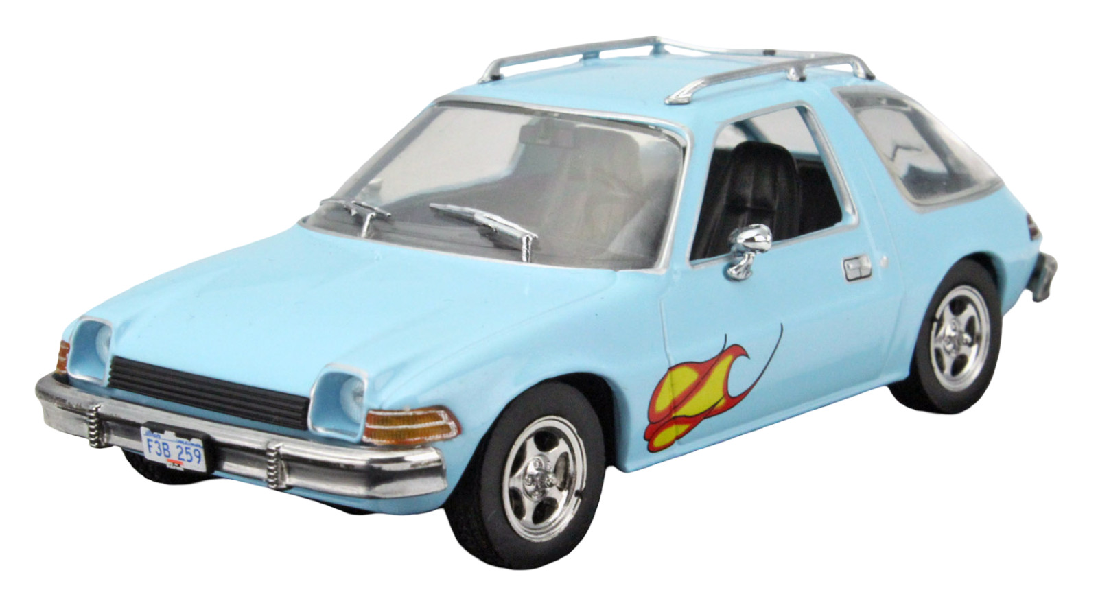 GreenLight 1:43 1977 AMC Pacer Wayne's World Mirthmobile 86306 Diecast GreenLight 1:43 1977 AMC Pacer Wayne's World Mirthmobile 86306 Diecast
