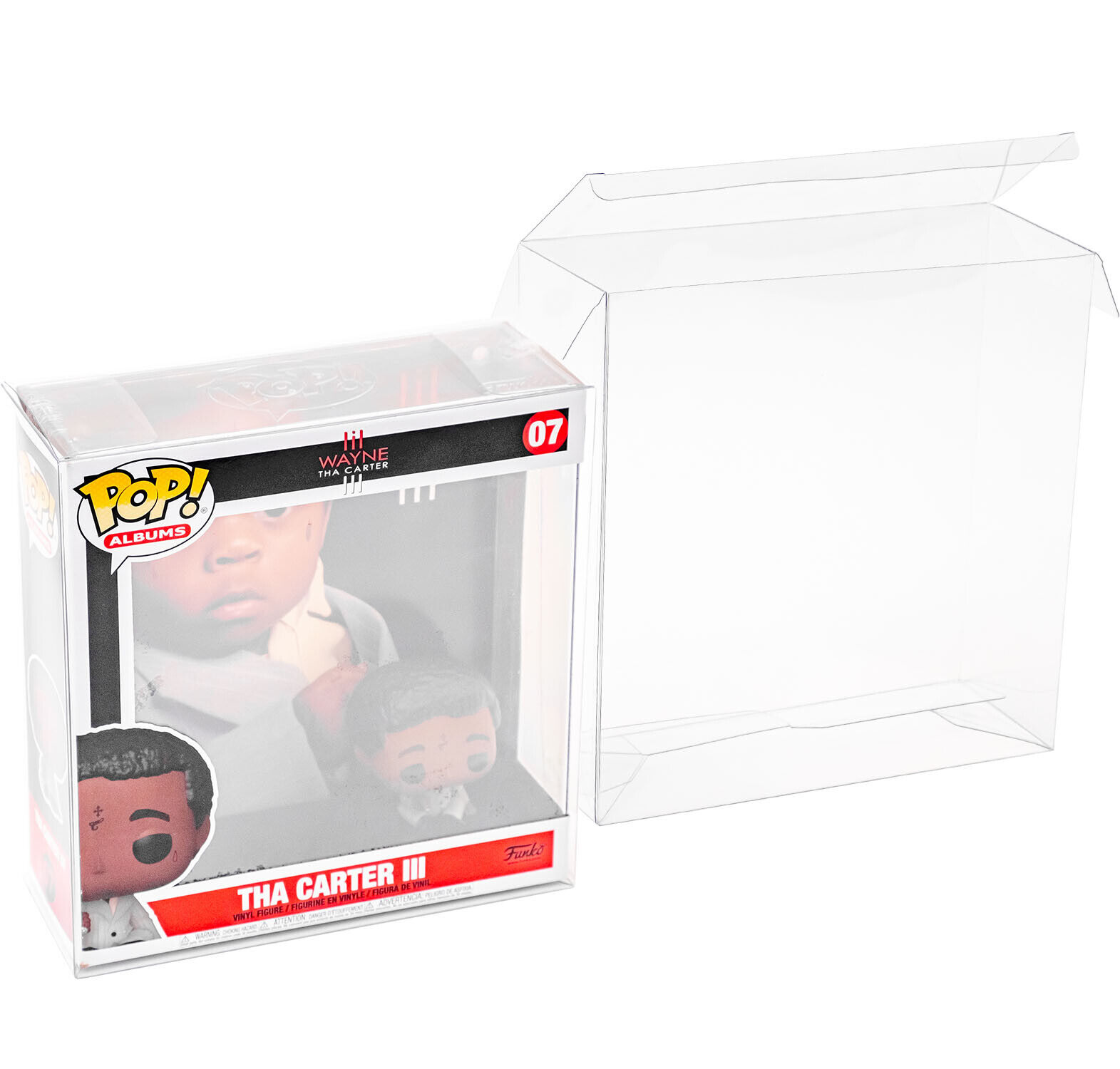 Funko Pop Albums Protector Case for Album Boxes Extra Thick .50mm