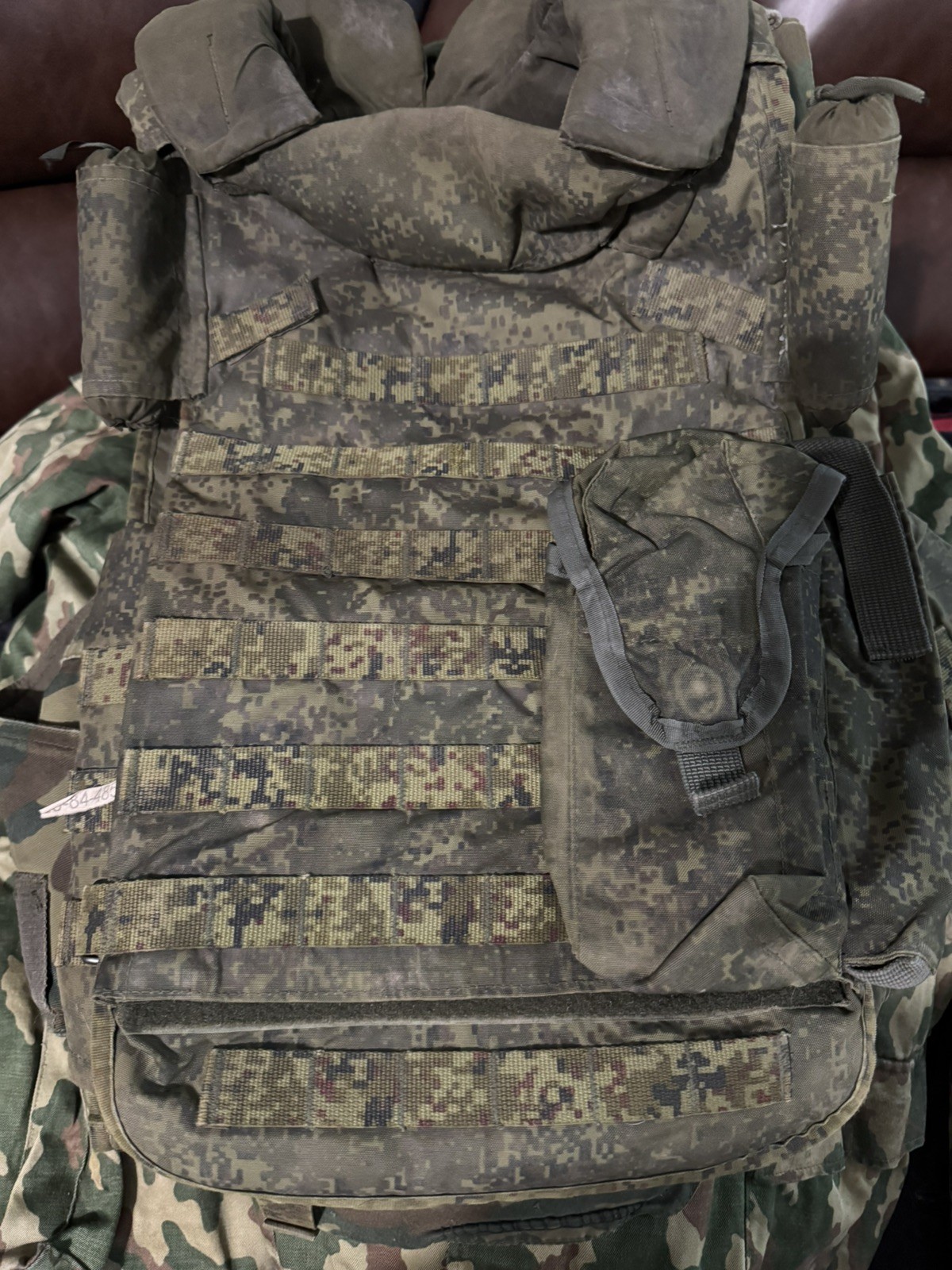 Ukraine war RUSSIAN BODY ARMOR 6B45 FOR RATNIK EMR CAMO UKR/RUS sz 2