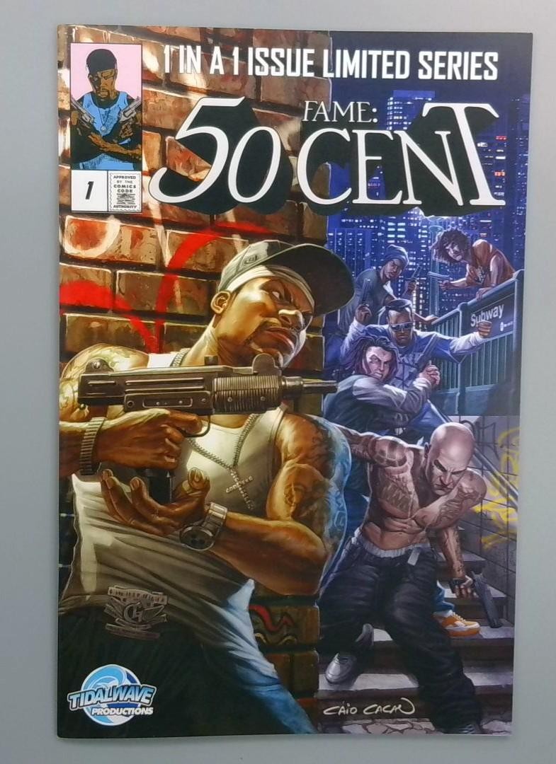 Fame: 50 Cent #1, NM Limited Series, Tidal Wave Productions, 2009 Fame: 50 Cent #1, NM Limited Series, Tidal Wave Productions, 2009