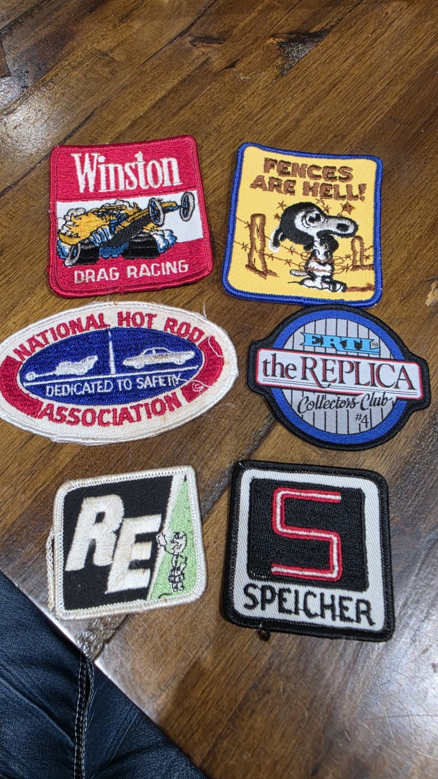 Vintage Racing & Auto Patches Lot Of 6 total Patches Vintage Racing & Auto Patches Lot Of 6 total Patches