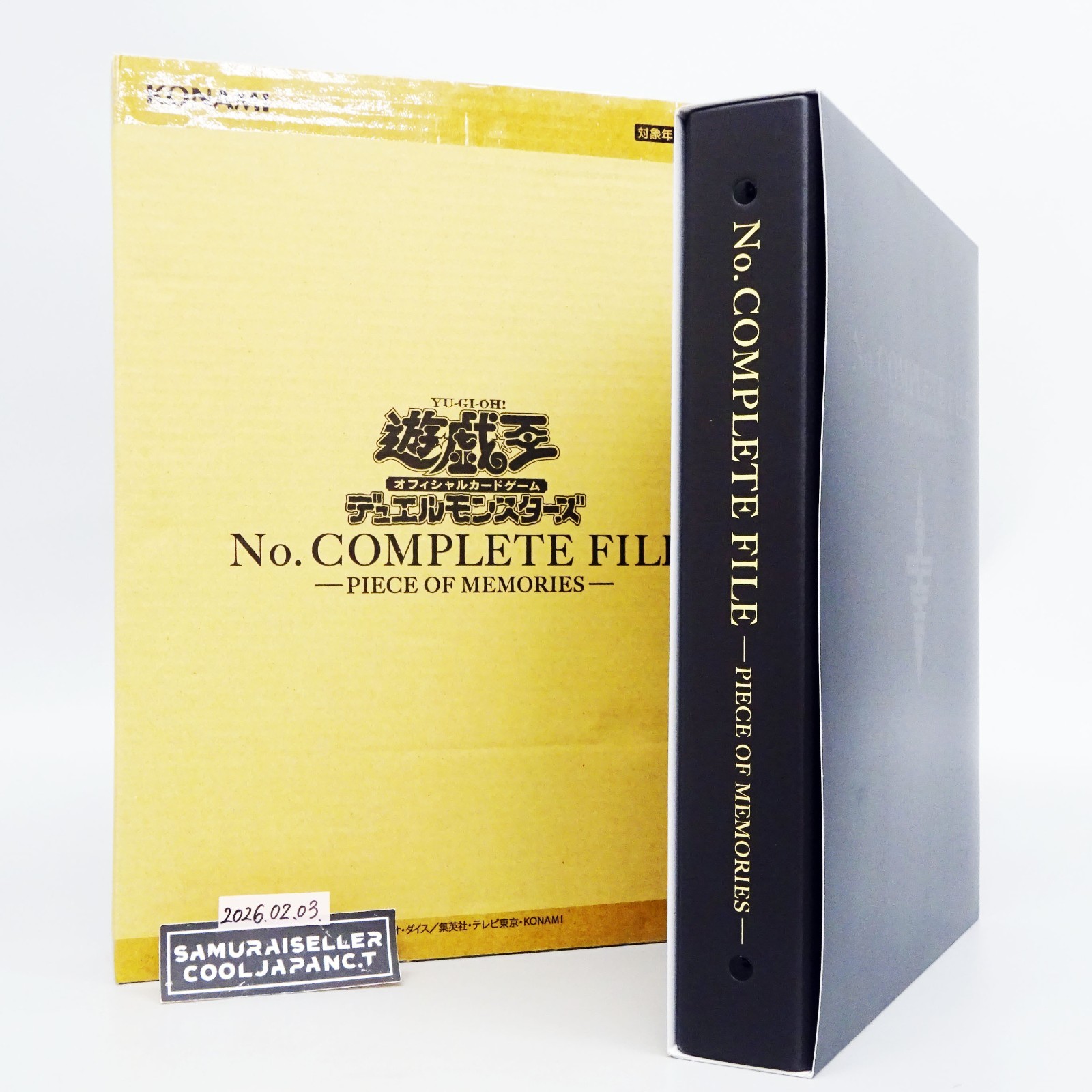 Yu-Gi-Oh Duel Monsters No. Complete File Piece of Memories First Limited Japan Yu-Gi-Oh Duel Monsters No. Complete File Piece of Memories First Limited Japan