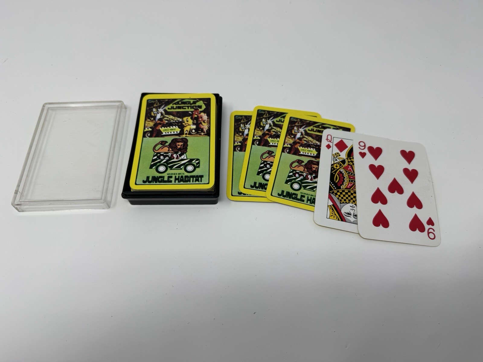 Vintage 1970s Warner Bros Jungle Habitat Playing Cards Complete Deck 2 Jokers NJ Vintage 1970s Warner Bros Jungle Habitat Playing Cards Complete Deck 2 Jokers NJ