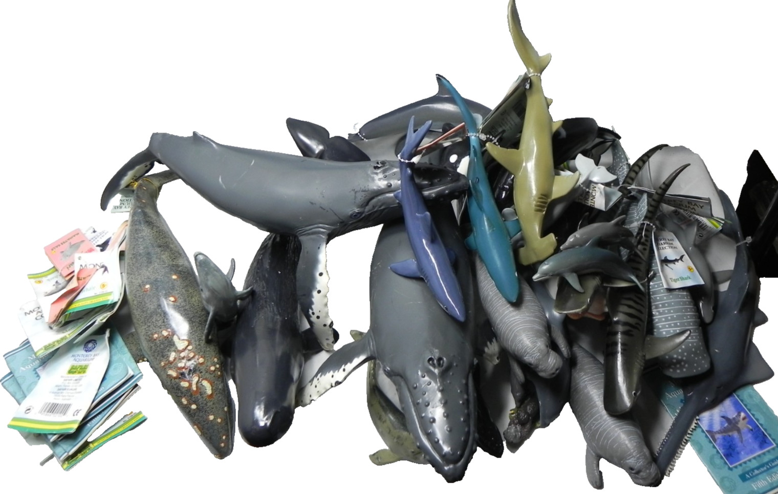 31 VINTAGE Monterey Bay Aquarium collection Whale orca dolphin shark manatee ect 31 VINTAGE Monterey Bay Aquarium collection Whale orca dolphin shark manatee ect