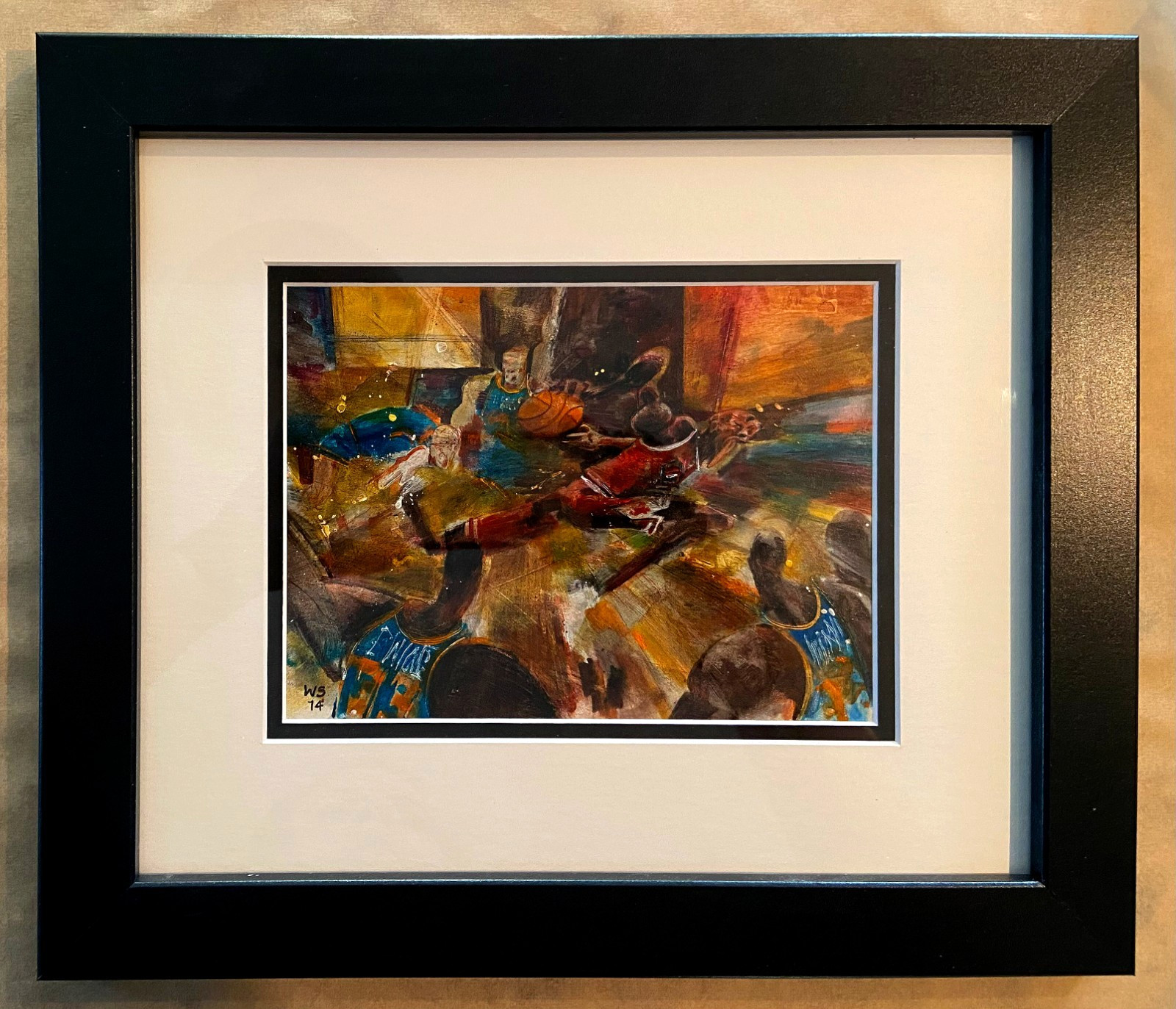 ⭐MICHAEL JORDAN 'B.O.P.' Original Graphic Novel Panel • Framed Matted 14"X12" ⭐MICHAEL JORDAN 'B.O.P.' Original Graphic Novel Panel • Framed Matted 14"X12"
