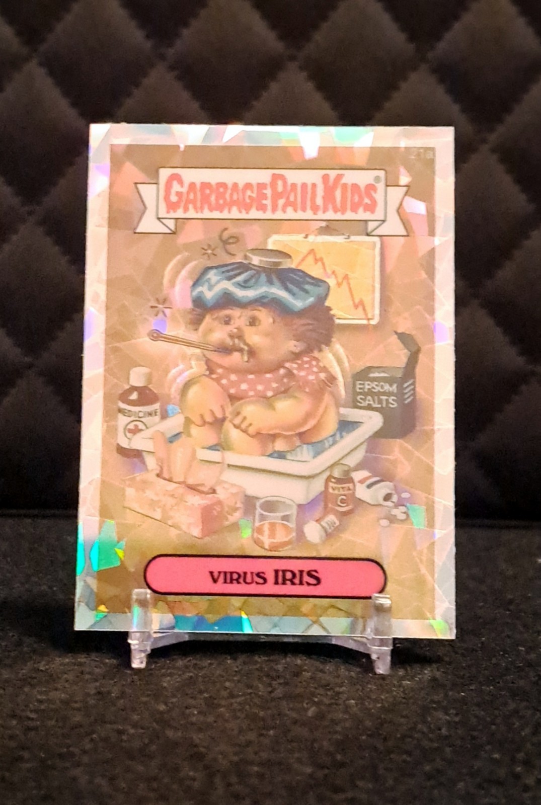 2013 GARBAGE PAIL KIDS CHROME OS1 #21a VIRUS IRIS ATOMIC REFRACTOR 2013 GARBAGE PAIL KIDS CHROME OS1 #21a VIRUS IRIS ATOMIC REFRACTOR