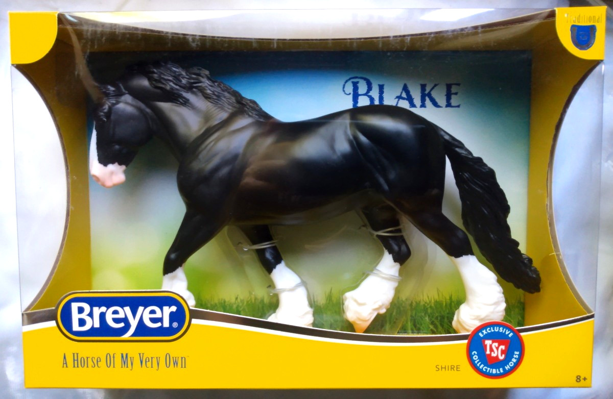 NEW Breyer Horse BLAKE 2026 TSC Shannondell Black Shire Draft Horse NEW Breyer Horse BLAKE 2026 TSC Shannondell Black Shire Draft Horse