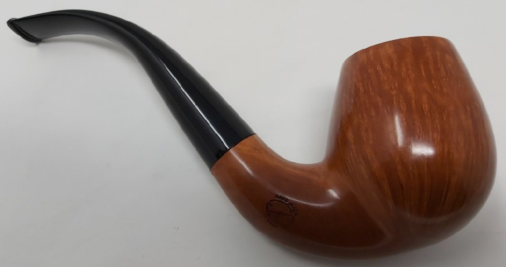 Amorelli Smooth Curved 2 Star Pipe Handmade Amorelli Smooth Curved 2 Star Pipe Handmade