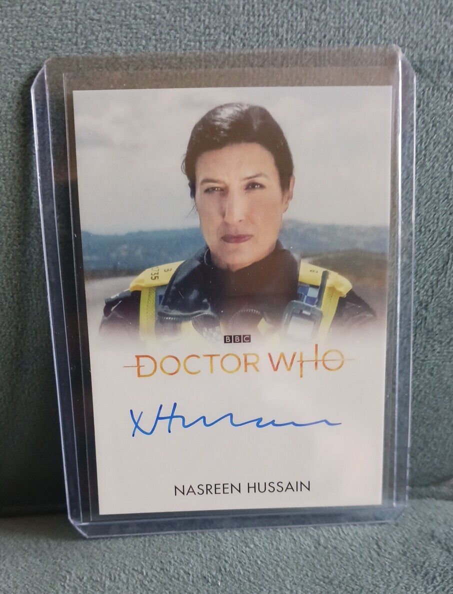 2021 Rittenhouse Doctor Who Seasons 11 & 12 Nasreen Hussain Autograph Card Auto