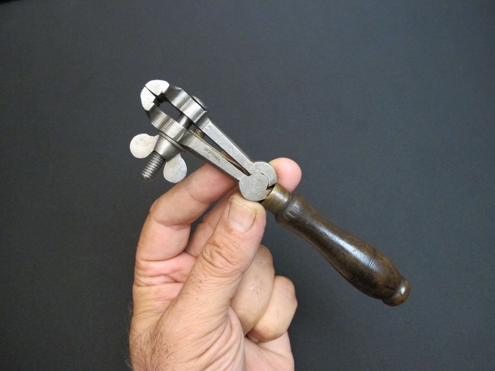 GERMAN Vtg "VOM HEEDE CO" Jewelers/Watchmakers/Machinists Hand Vise Antique Tool GERMAN Vtg "VOM HEEDE CO" Jewelers/Watchmakers/Machinists Hand Vise Antique Tool