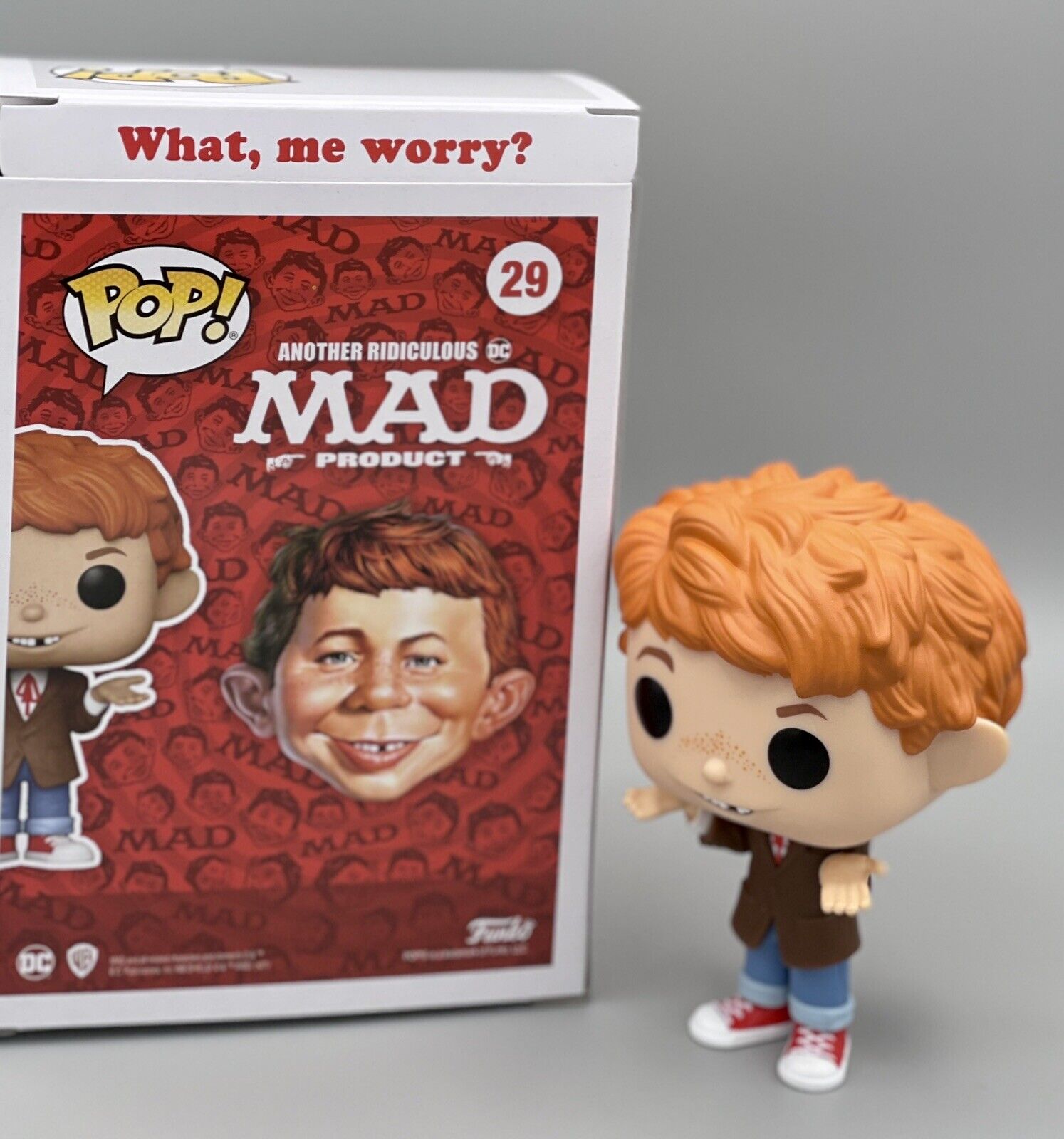 Alfred E. Neuman (MAD Magazine/TV) Funko Pop COMMON Only ships w/Protector