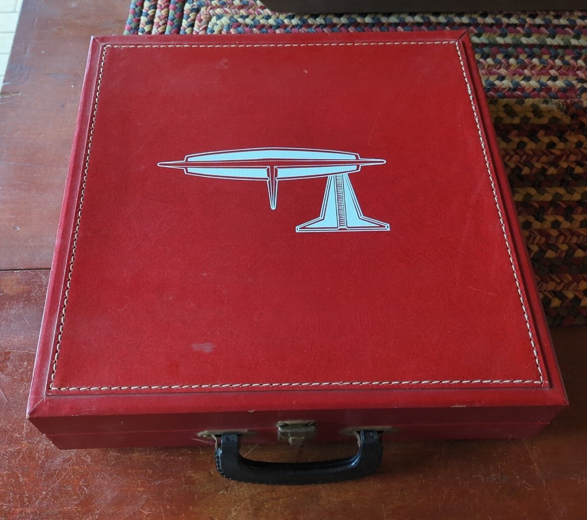 Very Rare 1960s Oldsmobile New Car Training Kit BOX ONLY Salesman Advertising