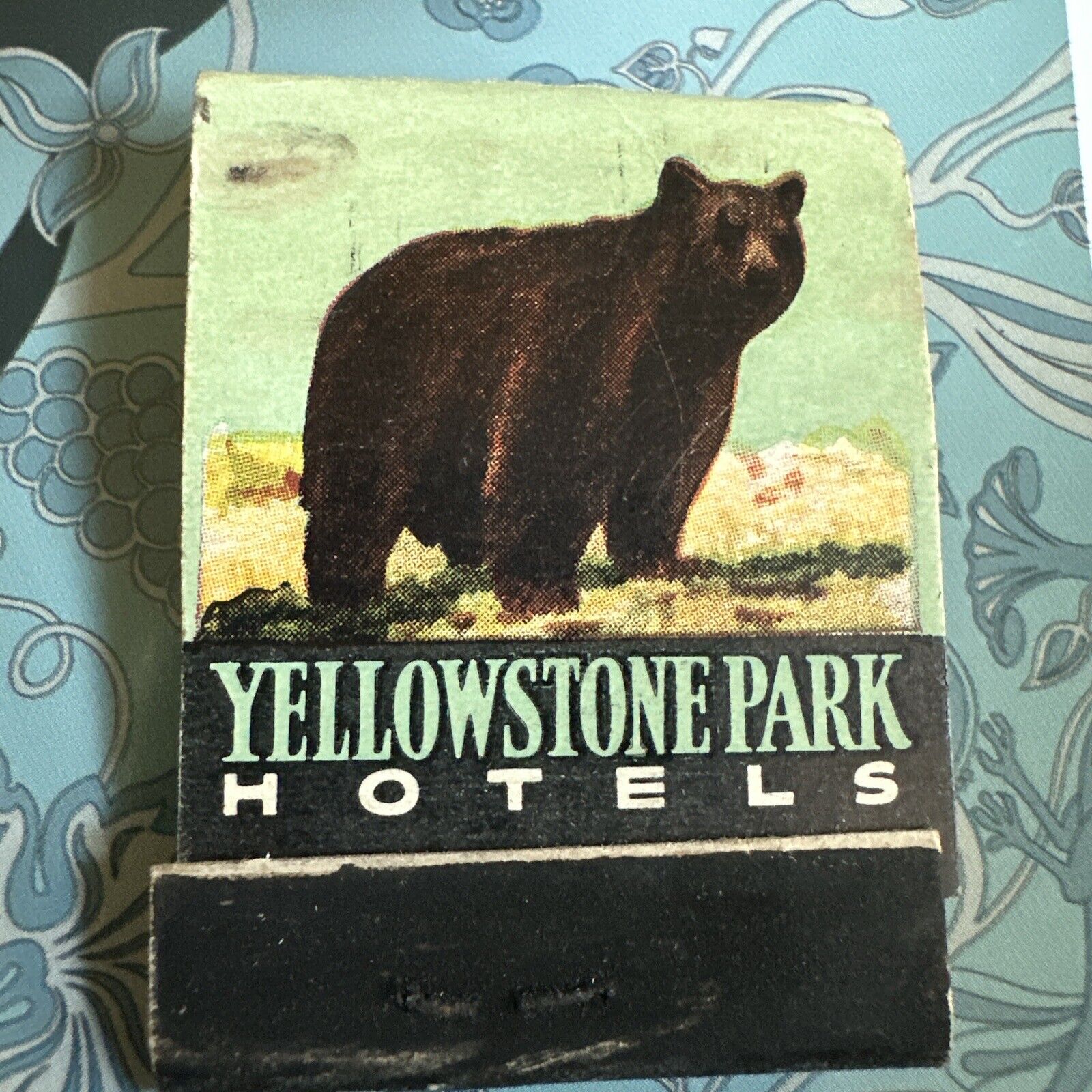 1930's Yellowstone National Park Hotels Matchbook