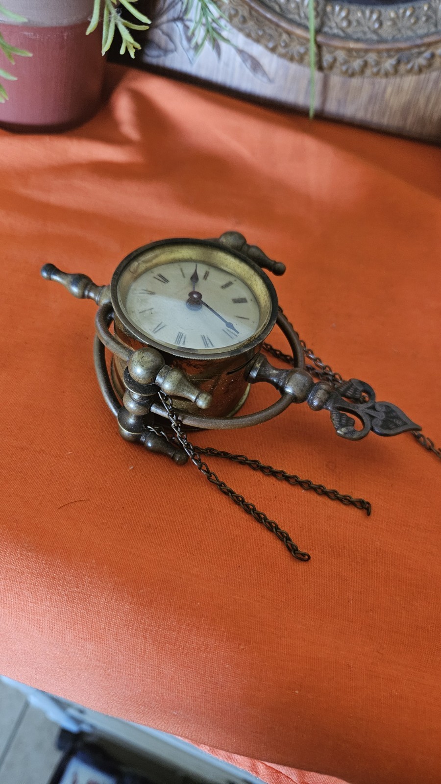 Rare Antique Parker & Whipple Swinging Novilty Clock Part, Hotchkis Pattend 1882 Rare Antique Parker & Whipple Swinging Novilty Clock Part, Hotchkis Pattend 1882