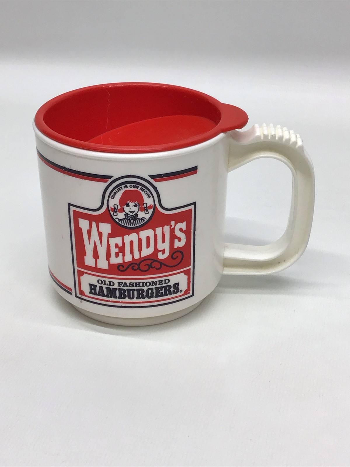 Vintage Pre-Mom Wendy’s Old Fashioned Hamburgers Mini Max Spill-Proof Coffee Mug Vintage Pre-Mom Wendy’s Old Fashioned Hamburgers Mini Max Spill-Proof Coffee Mug