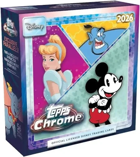 2026 Topps Chrome Disney Base Singles COMPLETE YOUR SET #1-200 - YOU PICK SALE 2026 Topps Chrome Disney Base Singles COMPLETE YOUR SET #1-200 - YOU PICK SALE