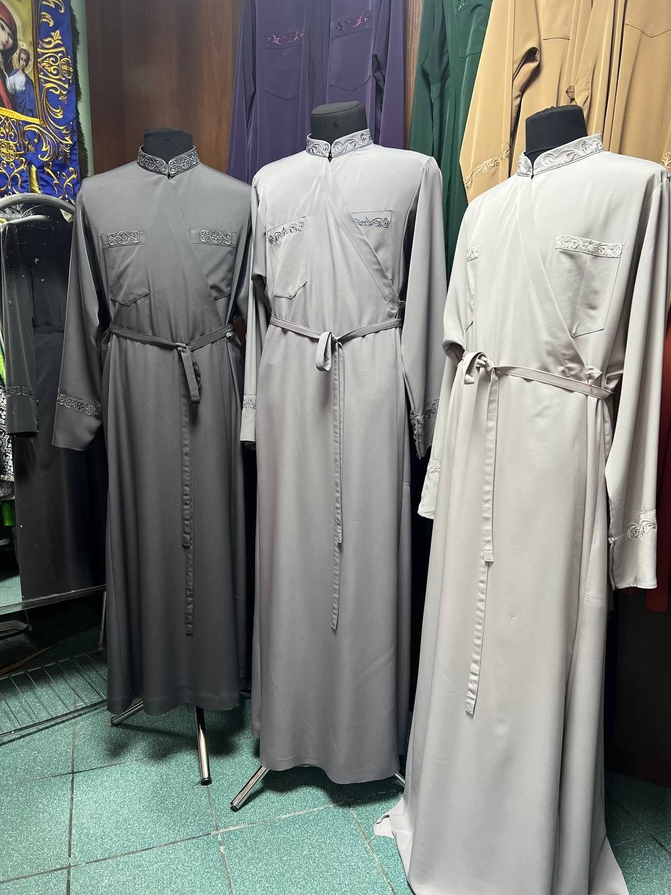 Embroidered Cassock, custom order - Orthodox Vestment