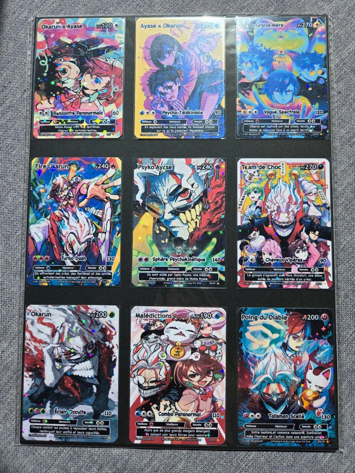 Dan Da Dan Cards