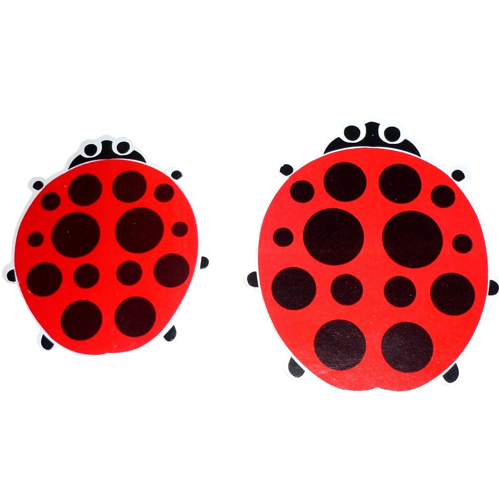 2 Vtg 1970s Mod Ladybug Stickers Decals Die Cut Red Black Pop Art Hippie Retro 2 Vtg 1970s Mod Ladybug Stickers Decals Die Cut Red Black Pop Art Hippie Retro