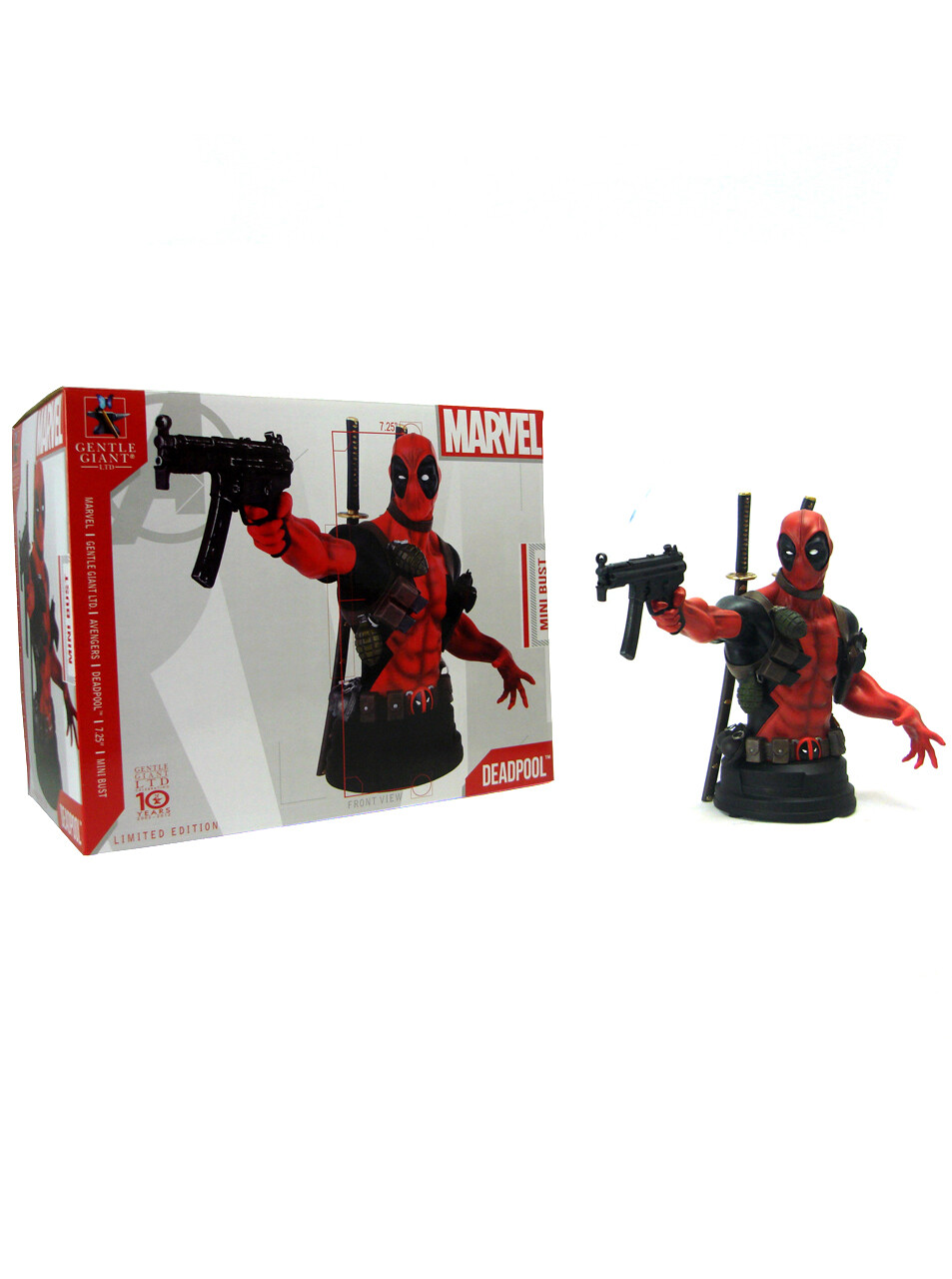 Gentle Giant Deadpool Mini Bust 30/1700 Marvel Comics Limited Edition New In Box