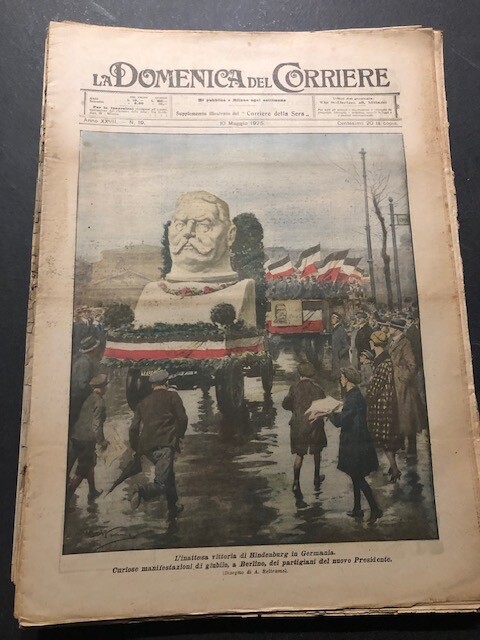 La Domenica del Corriere 19 1925 S.di Santarosa Albano Laziale Borgo San Donnino