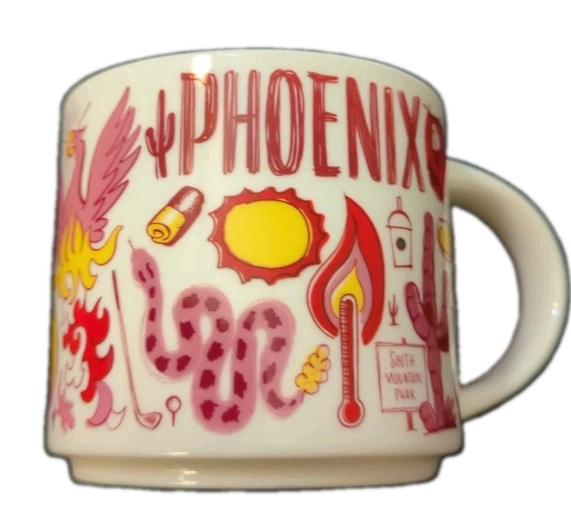 Starbucks Phoenix Been There Series Collection 14oz Coffee Tea Mug Cup New Starbucks Phoenix Been There Series Collection 14oz Coffee Tea Mug Cup New