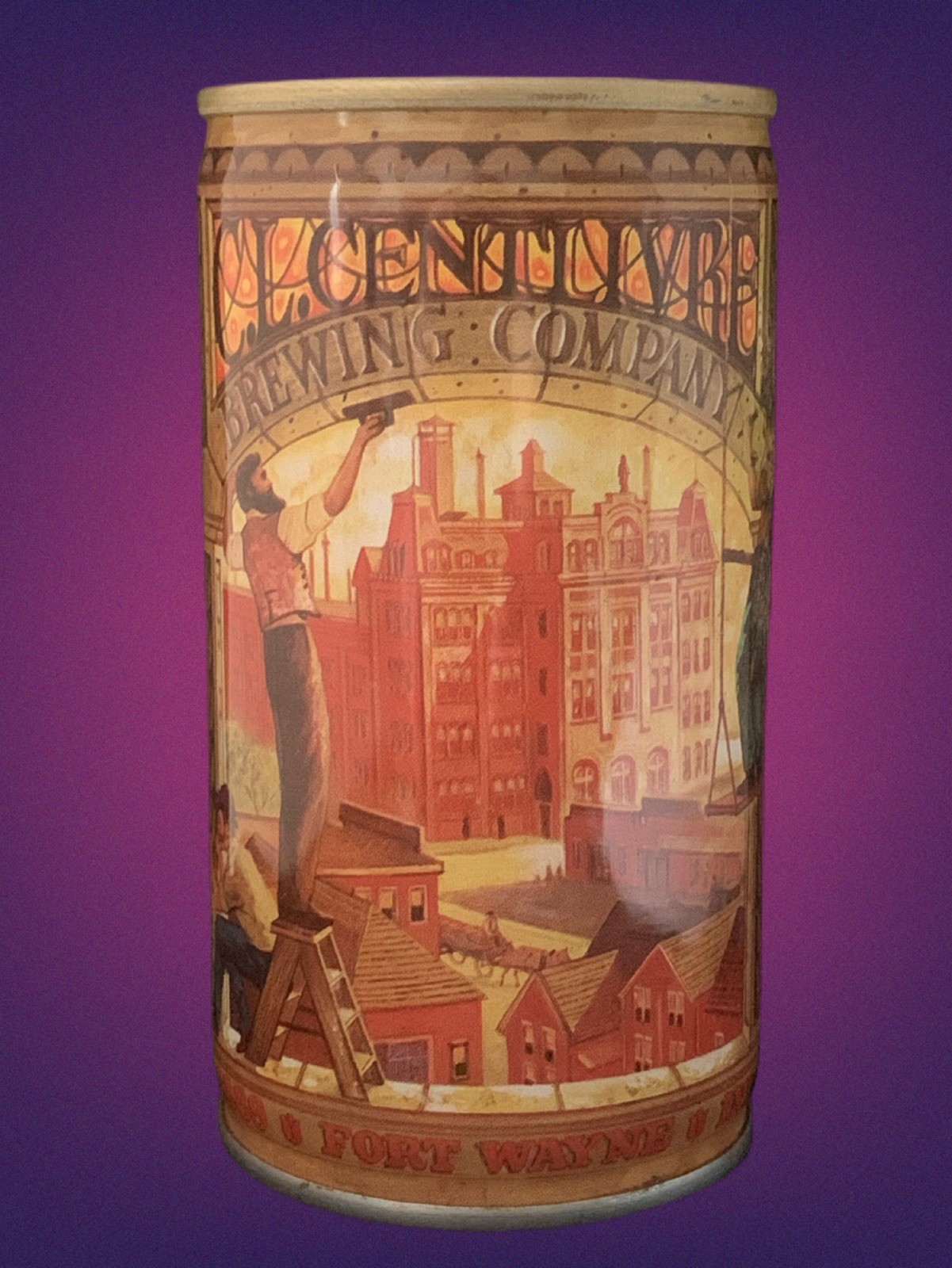 Vintage Beer Can C.L. Centlivre Fort Wayne IN American Brewers Historical Empty Vintage Beer Can C.L. Centlivre Fort Wayne IN American Brewers Historical Empty